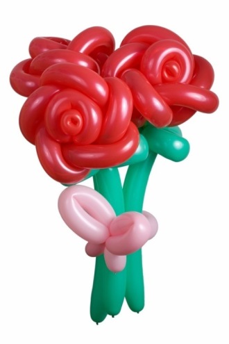 Букет из шаров Красные розы Фрязино, Щелково