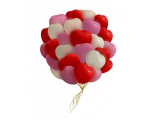 Гелевые воздушные шары &quot;Разноцветные сердечки&quot; Фрязино, Щелково